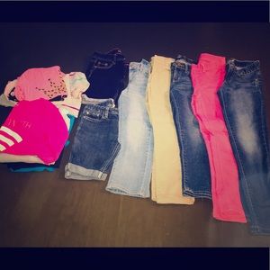 22-Piece Girl’s Size 7/8 Clothes Bundle